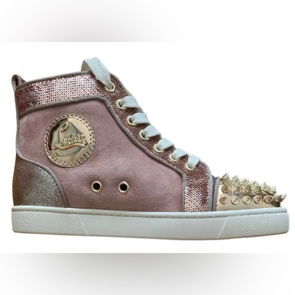 Authentic Christian louboutin sneaker 36 1/2 US6.5 - Picture 1 of 10